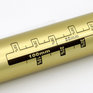 Laser marking black logo on stainless steel