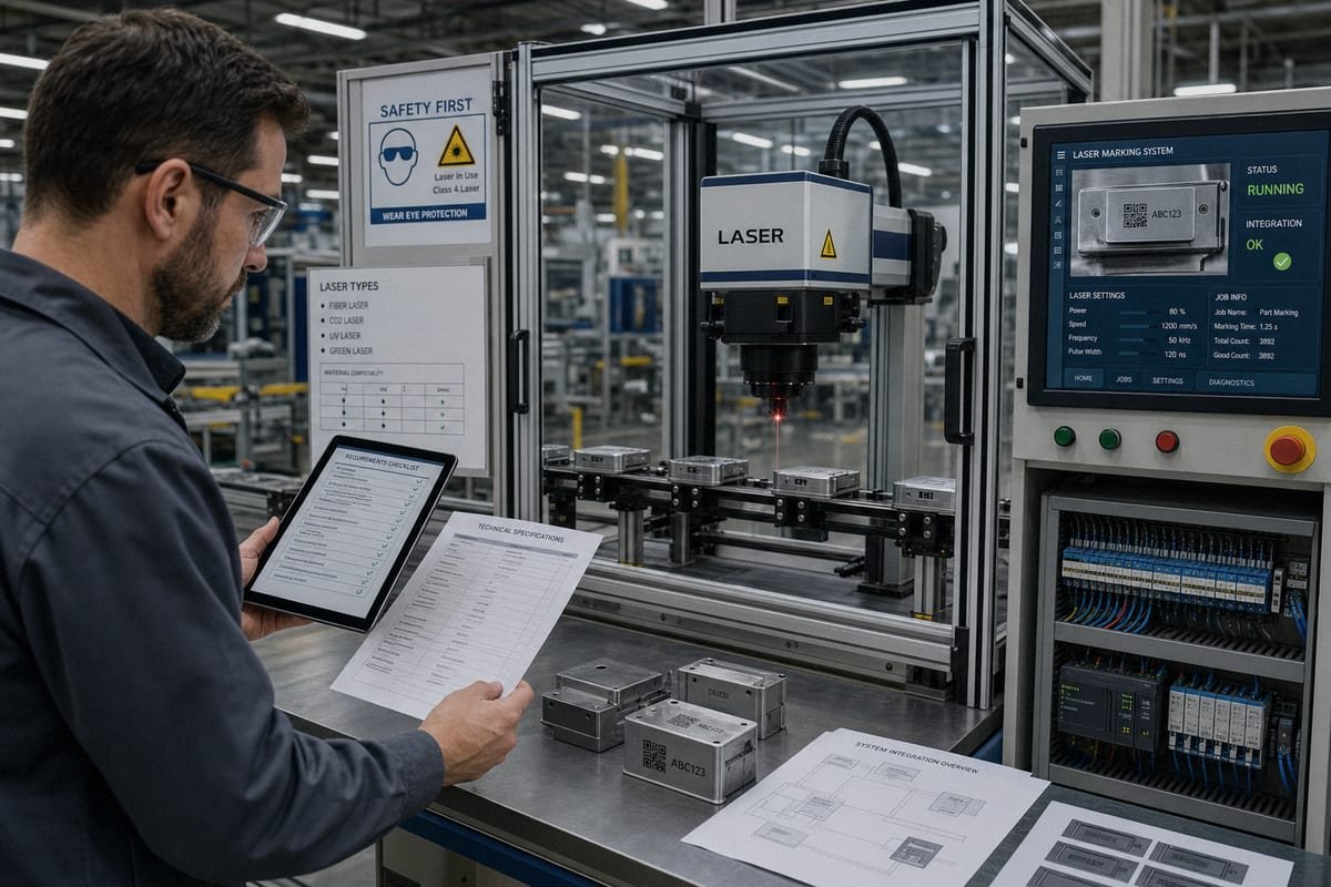 Key factors to evaluate before selecting a laser marking machine for production lines (ID#2)