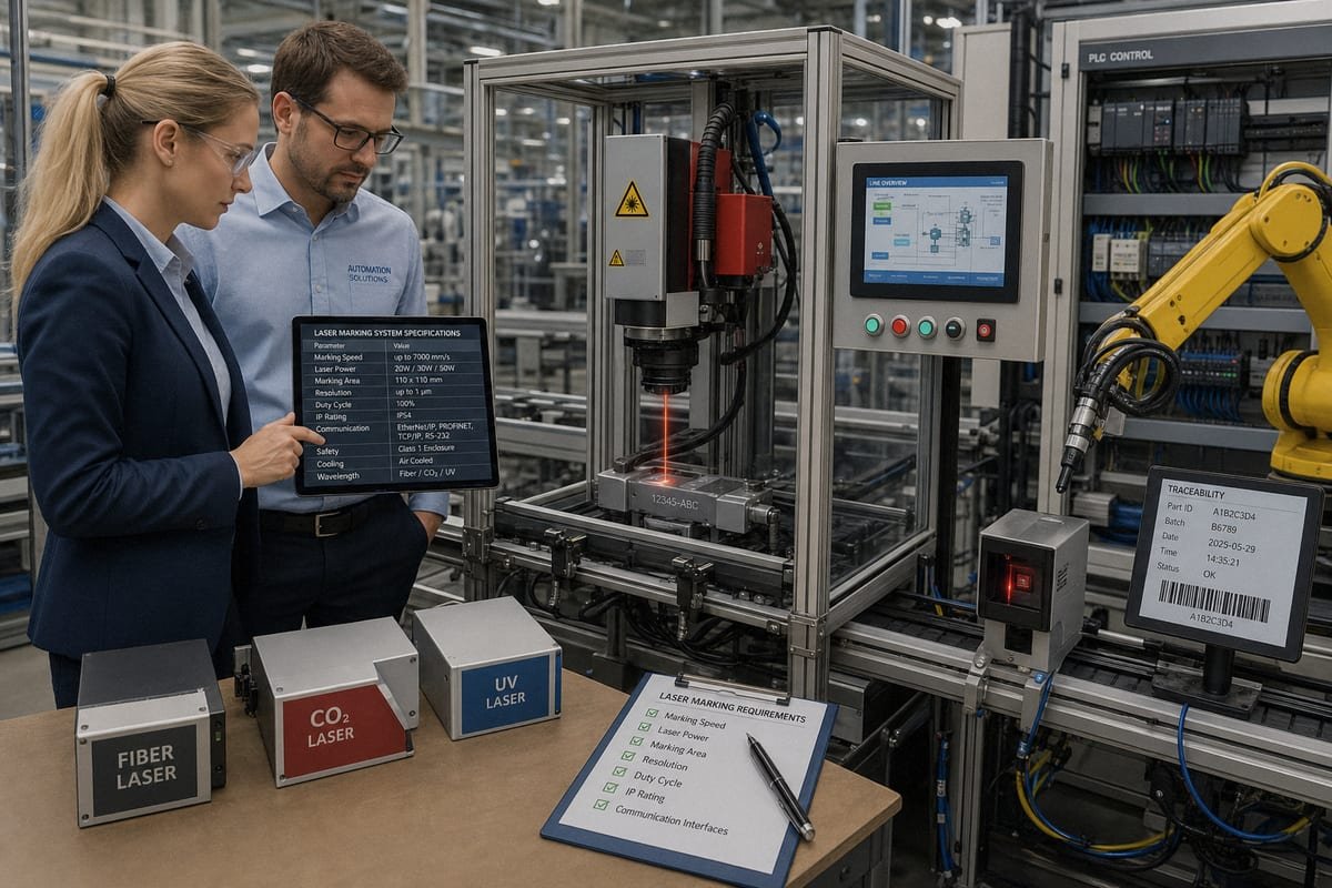 Choosing the right laser type based on material absorption for automation applications (ID#3)