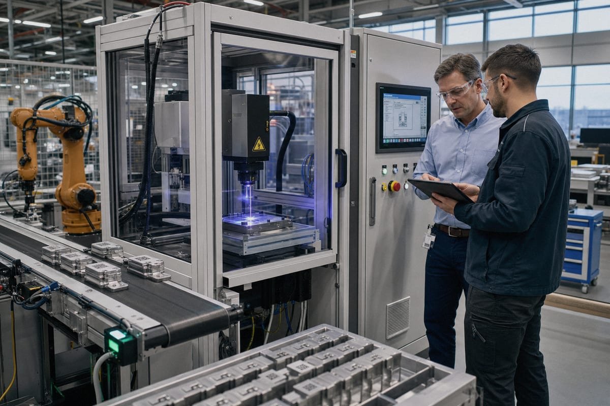 Essential technical specifications for defining laser marking automation requirements (ID#4)