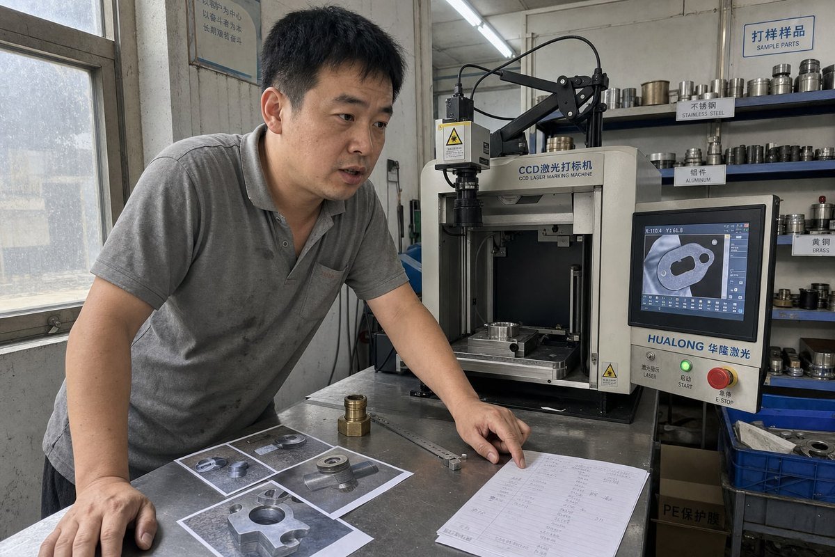 Workpiece details required by suppliers for CCD laser marking machines (ID#1)