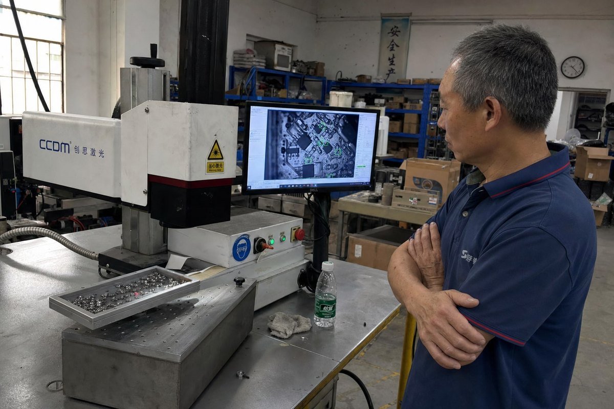 CCD vision positioning boosts efficiency by removing jigs and manual alignment steps (ID#3)