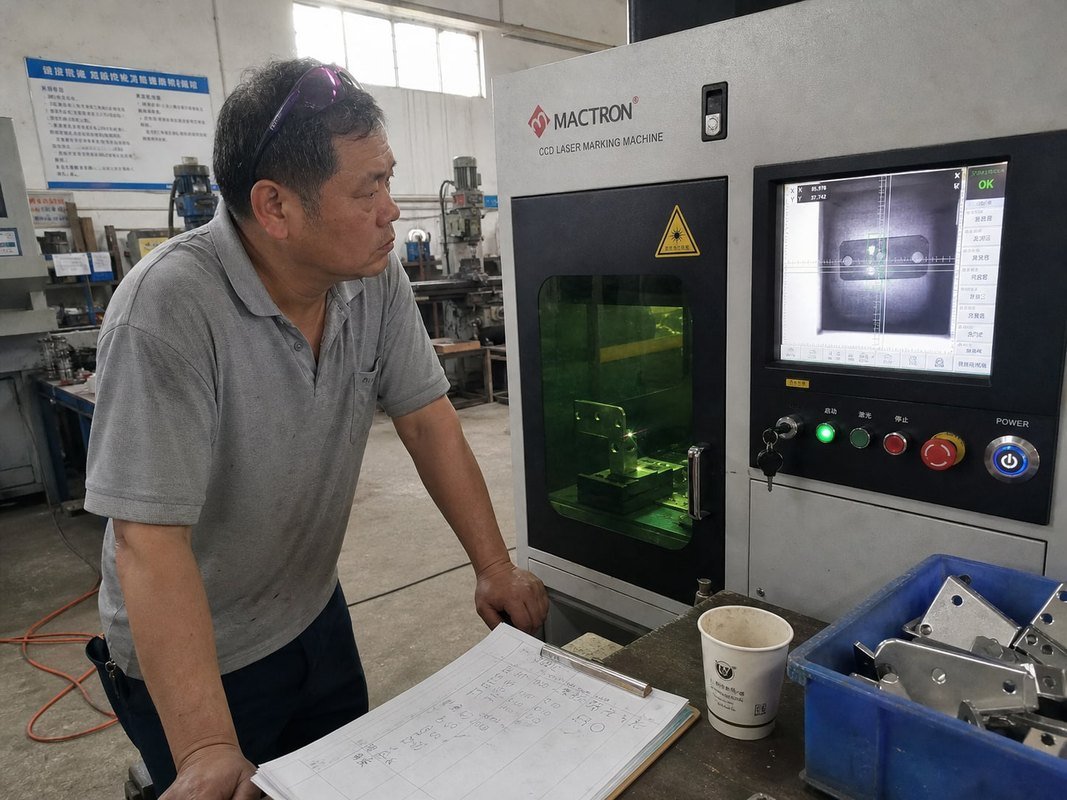 Choosing laser power and wavelength for CCD metal marking machines (ID#1)