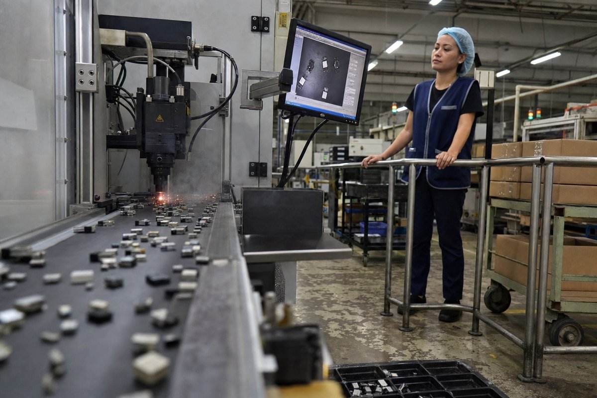 CCD vision system handling high-volume automated marking without sacrificing precision quality (ID#3)
