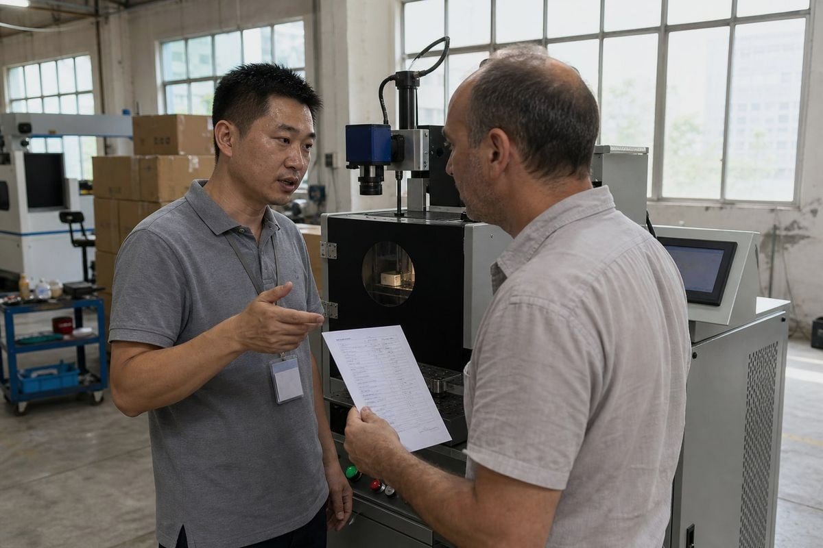 CCD laser marking machine quote evaluation for fair pricing assessment (ID#1)