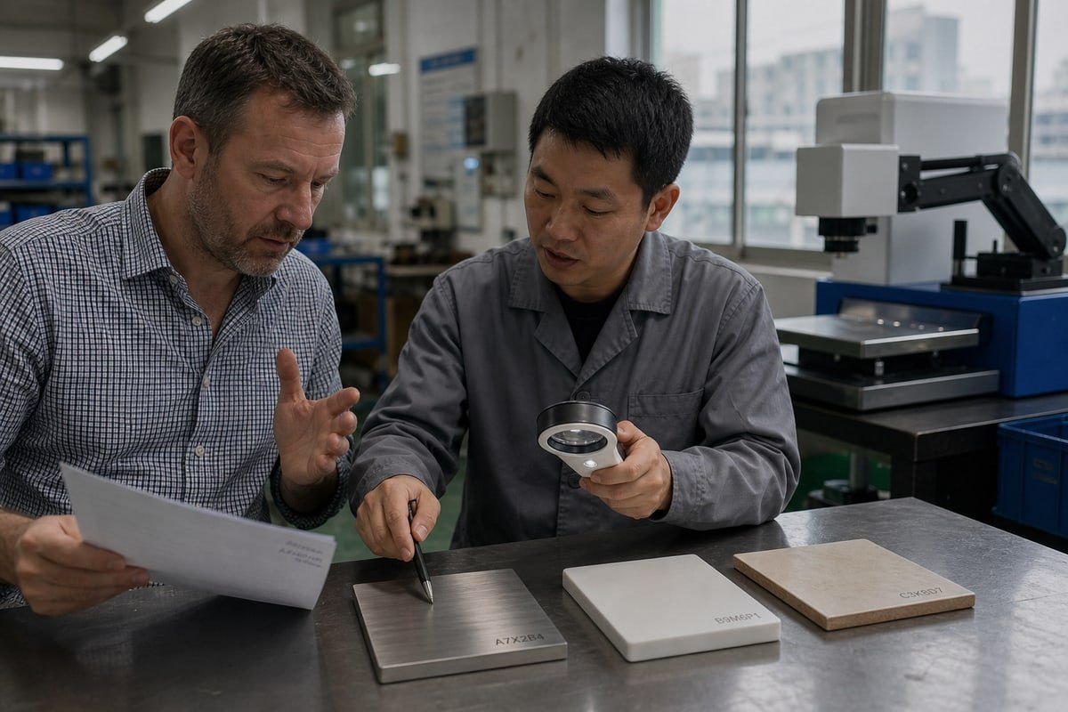 Evaluating CCD laser marking results on metal plastic ceramic for German buyers (ID#1)