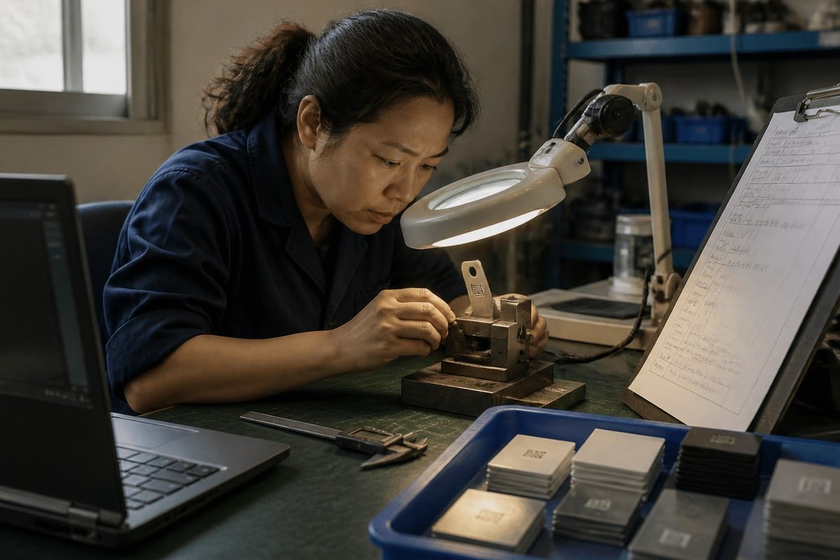 Quality standards including ISO IEC 15415 and VDI VDE 2632 for CCD laser marking evaluation (ID#2)