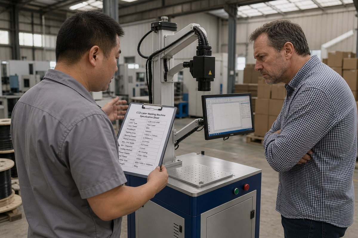 Evaluating R&D capabilities and technical team size of CCD laser marking machine suppliers (ID#1)