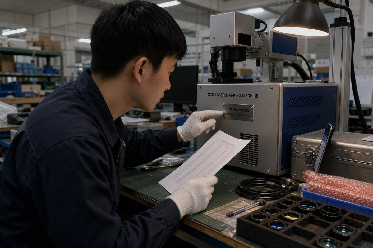 Technical questions to test supplier expertise on CCD cameras and marking demonstrations (ID#5)