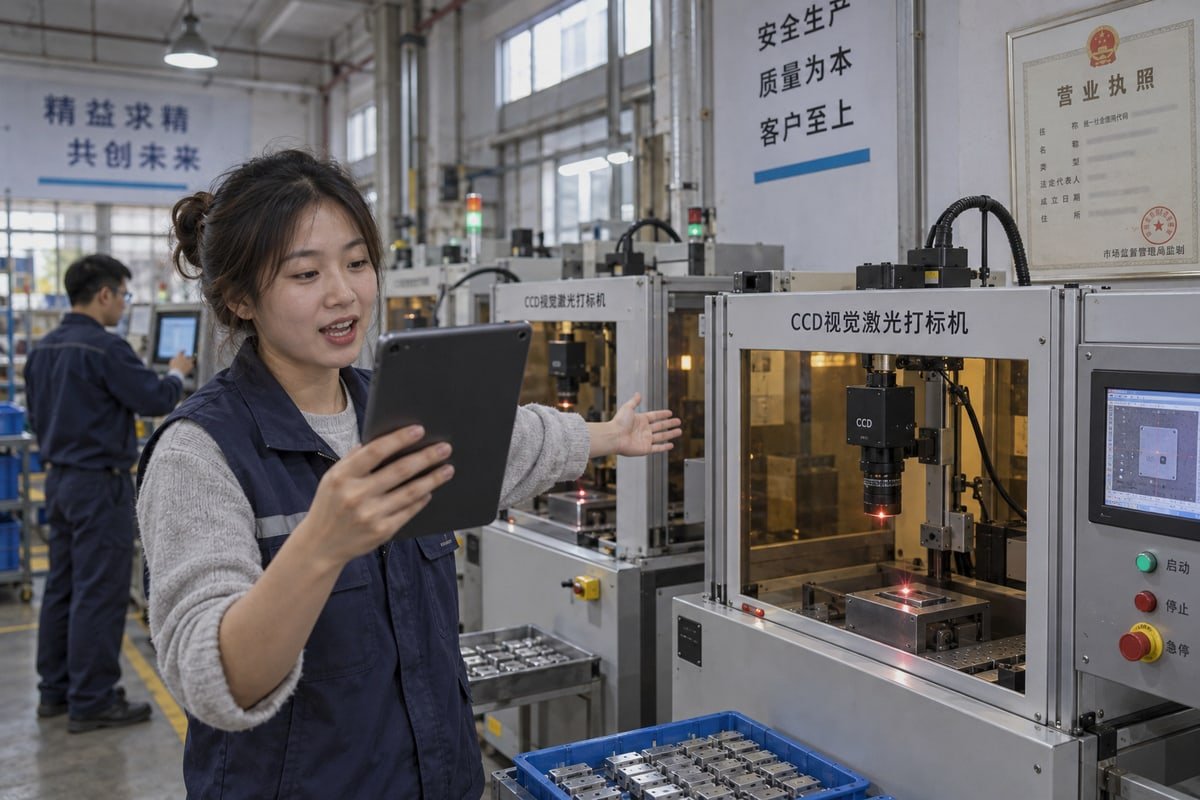 Steps to confirm a laser marking machine manufacturer's business legitimacy before ordering (ID#3)