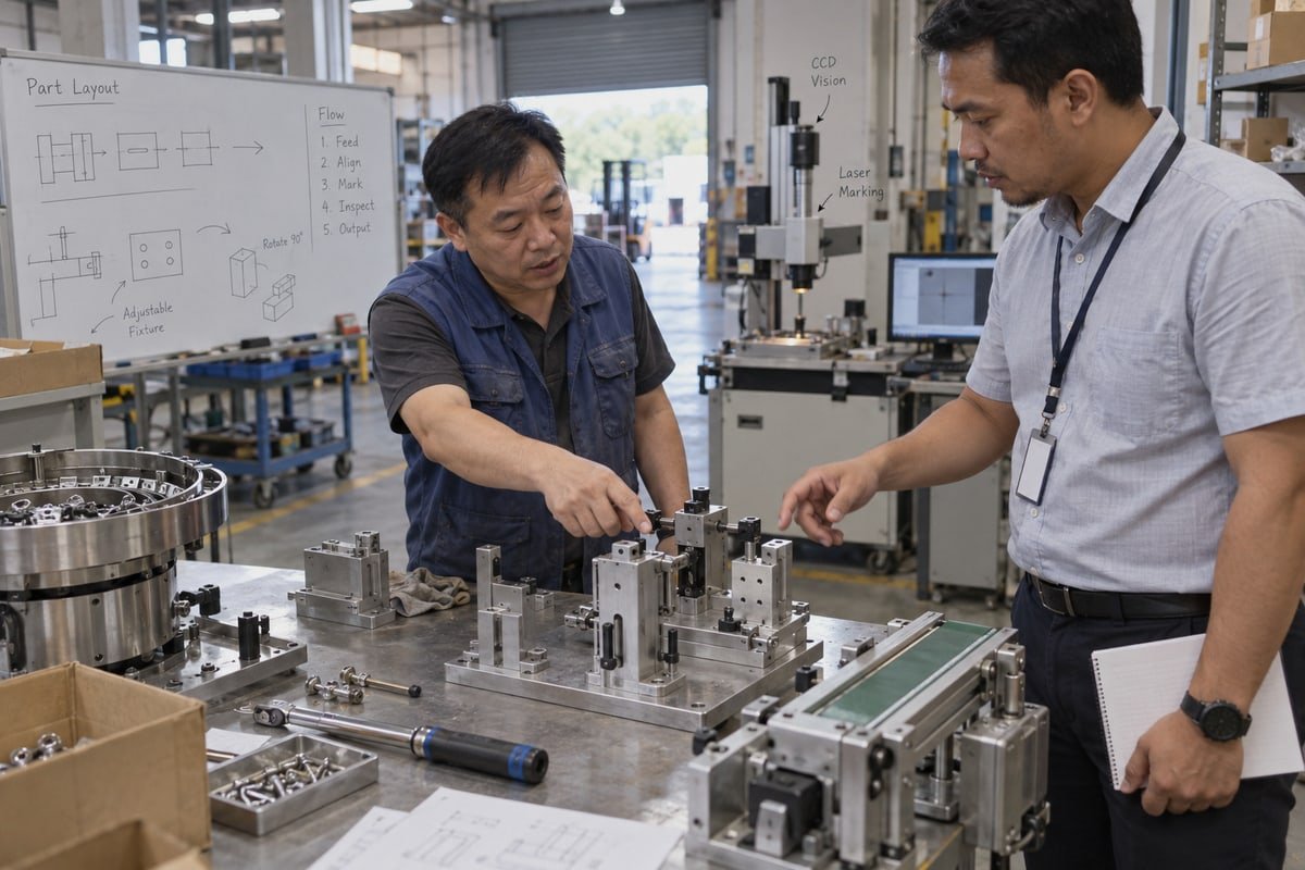 Checklist of key questions to confirm a supplier can meet unique laser marking requirements (ID#4)