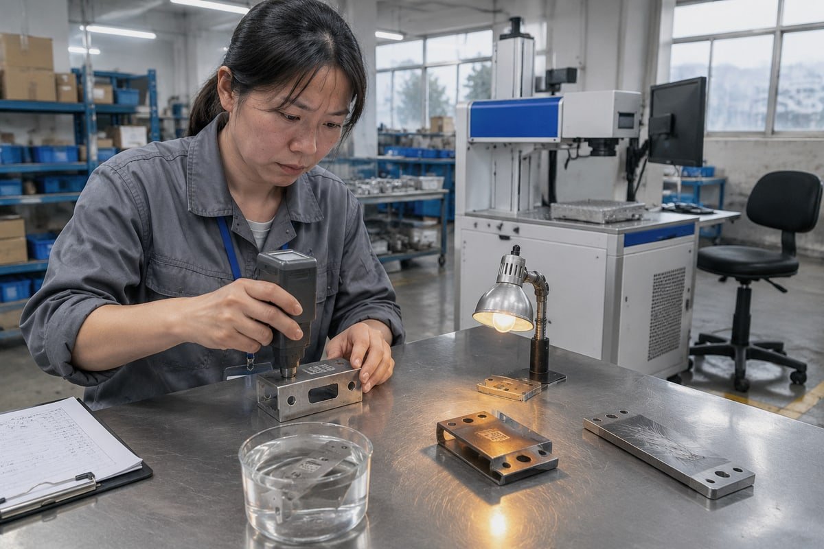 Marking durability and wear testing checklist for CCD laser marking machine (ID#1)